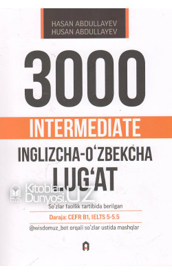 «3000 intermediate» (inglizcha-o'zbekcha lug'at)